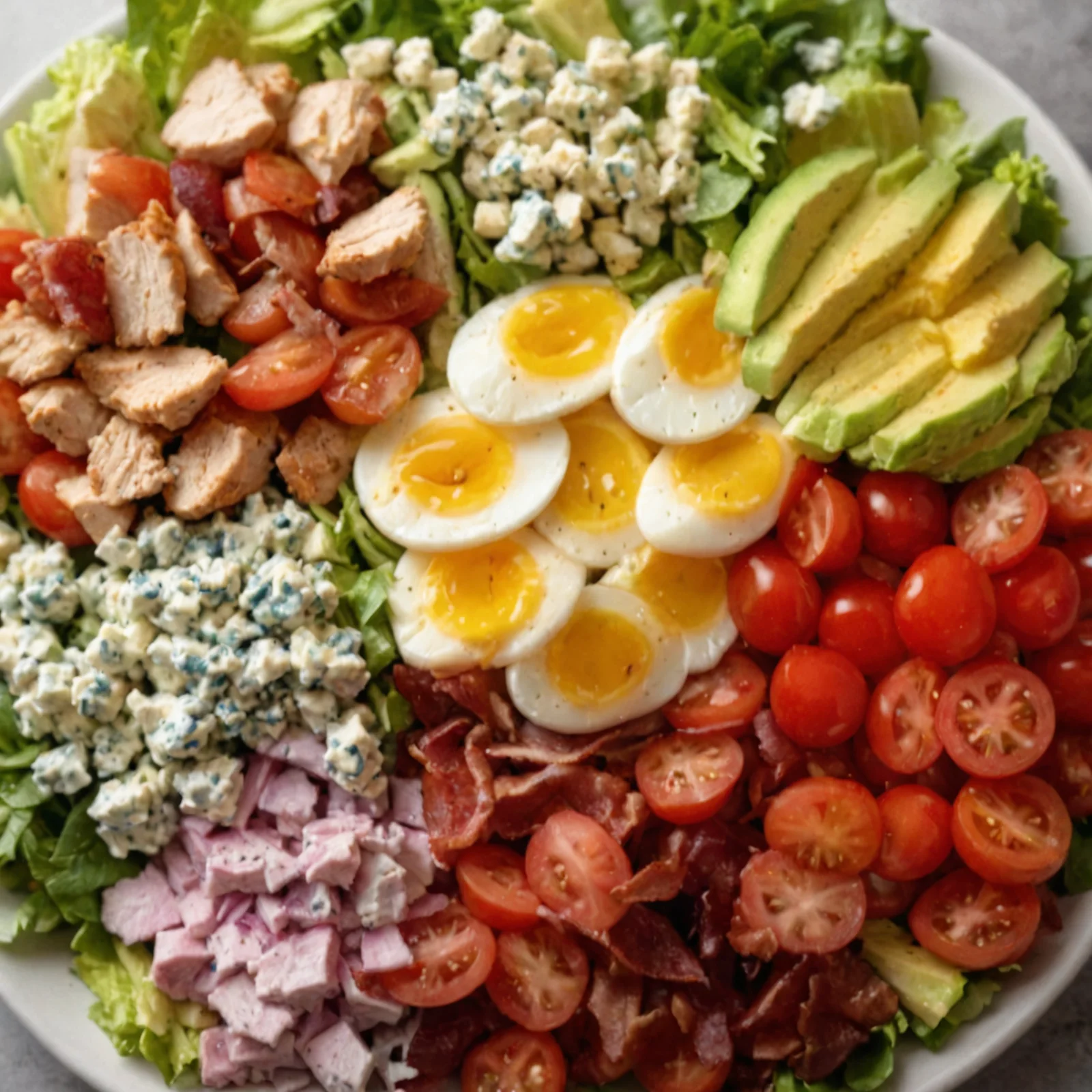 Cobb Salad with Exceptional Dressing