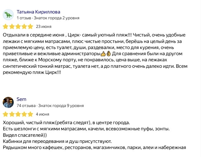 Отзывы Цирк