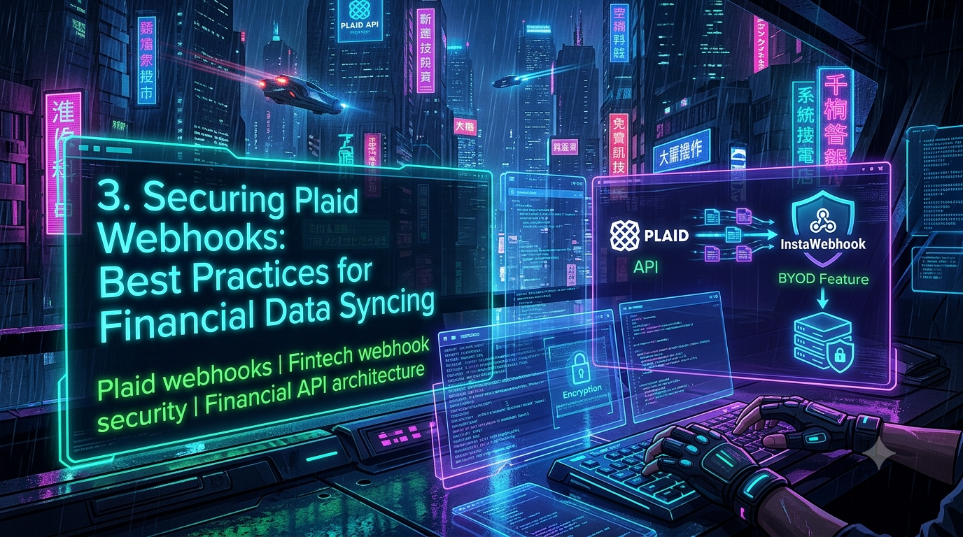 Securing Plaid Webhooks Best Practices For Financial Data Syncing And Data Sovereignty