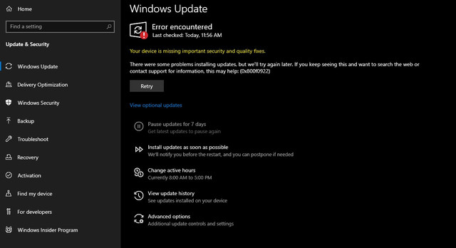 Windows 10 Update Failure - We Couldn't complete the update... - Page 2 ...