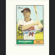 2011 Topps Heritage Nolan Reimold Rookie Cup Autograph