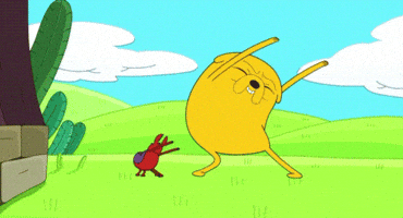 adventure time jake dance.gif