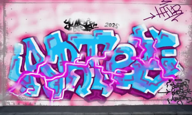 Graffiti artwork by KASH