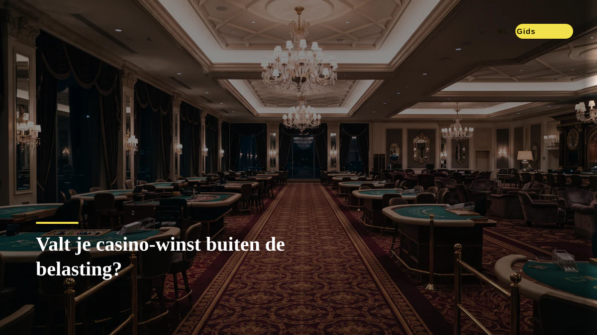 Valt je casino-winst buiten de belasting?