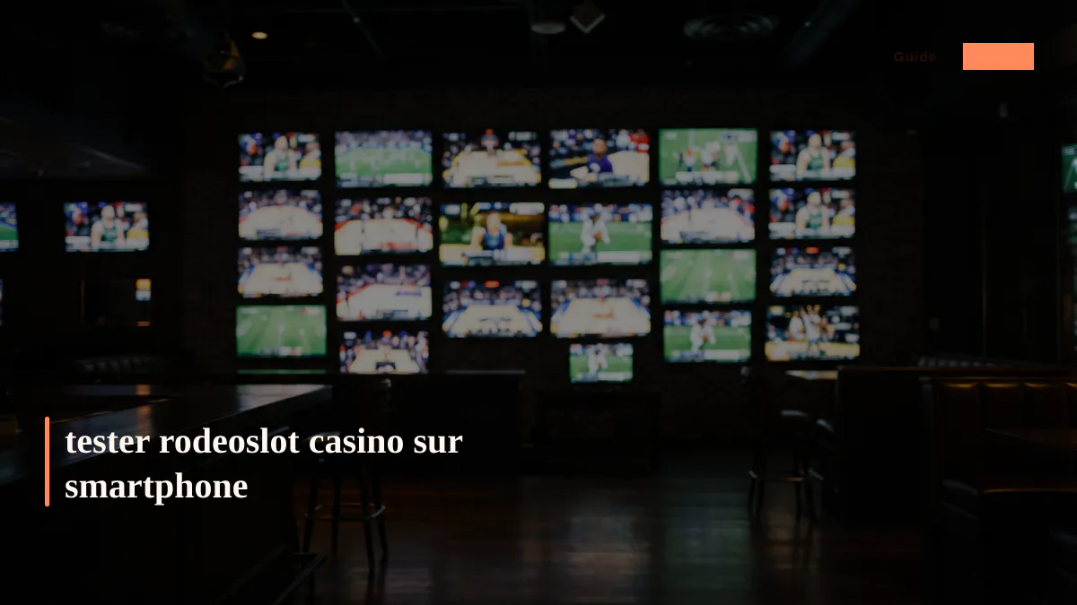 tester rodeoslot casino sur smartphone
