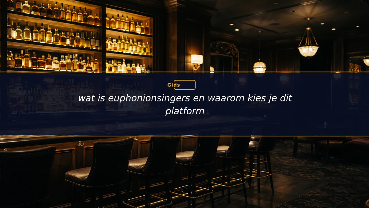 wat is euphonionsingers en waarom kies je dit platform