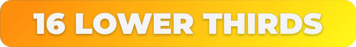 Box Lower Thirds - 1