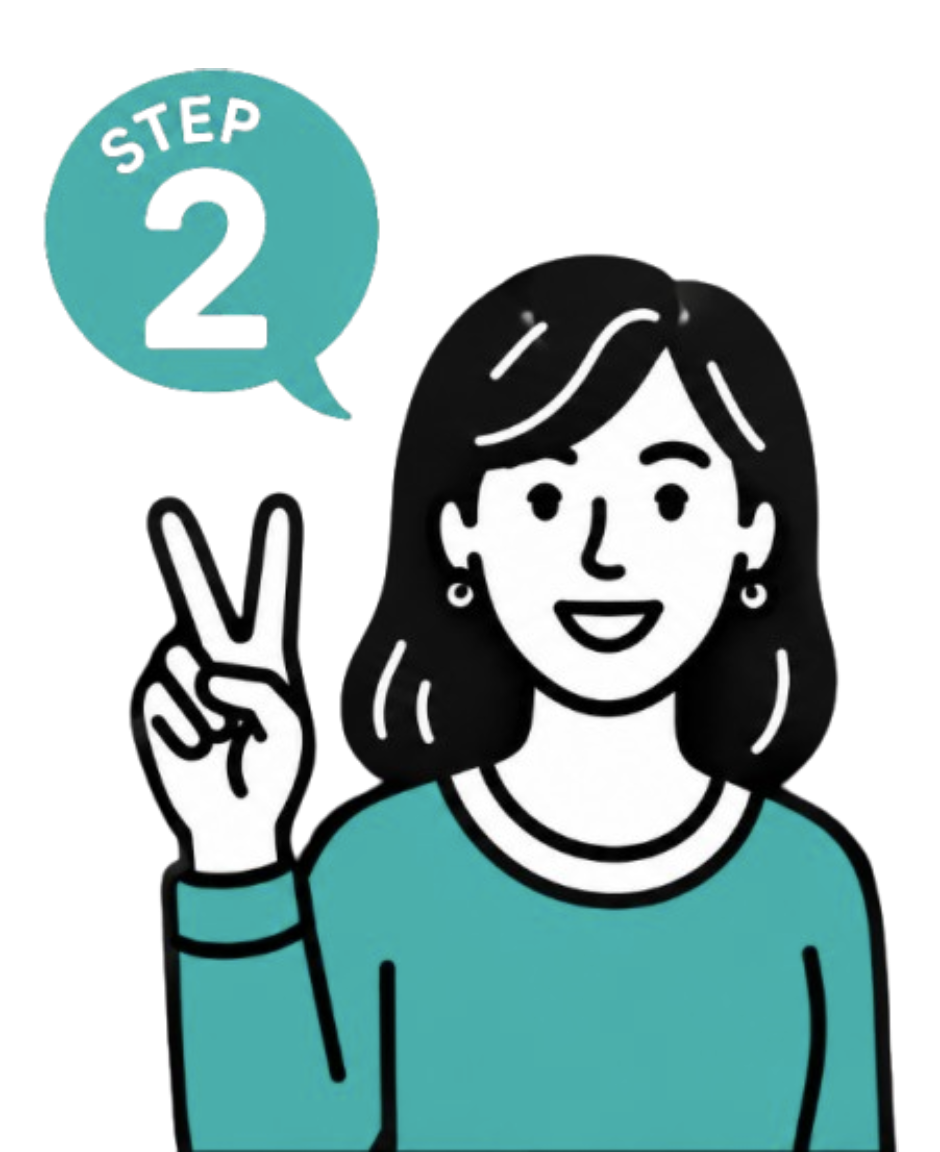 Step 2 illustration — You approve it
