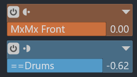 Instrument Parallel Drum Bus Routing