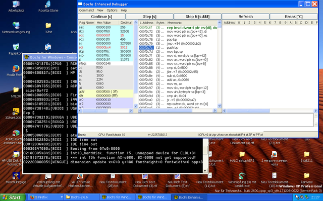 XPSP3boot-BOCHSdebug
