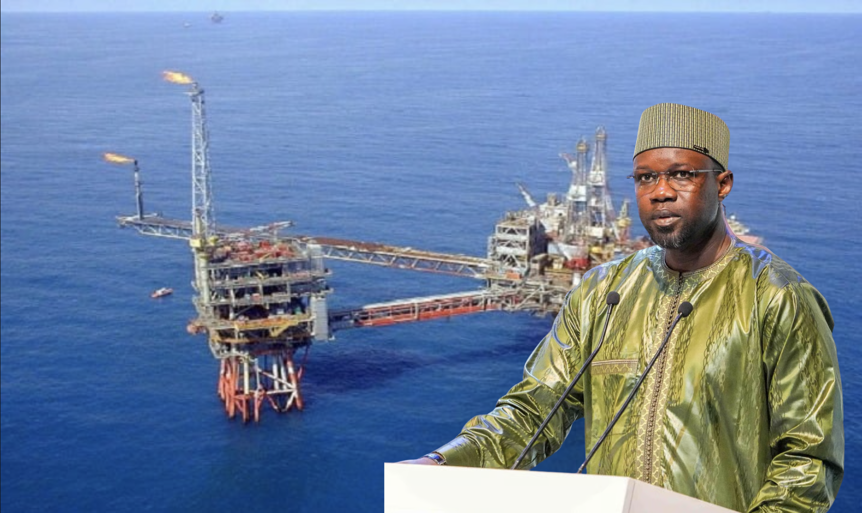 Illustration - Sénégal : Sonko renégocie le bloc pétrolier Yakaar-Teranga et crie «victoire», mais qui gagne vraiment ?