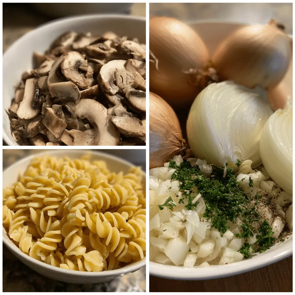 Why You'll Love This Vegan Mushroom Stroganoff Ingredients You’ll Need