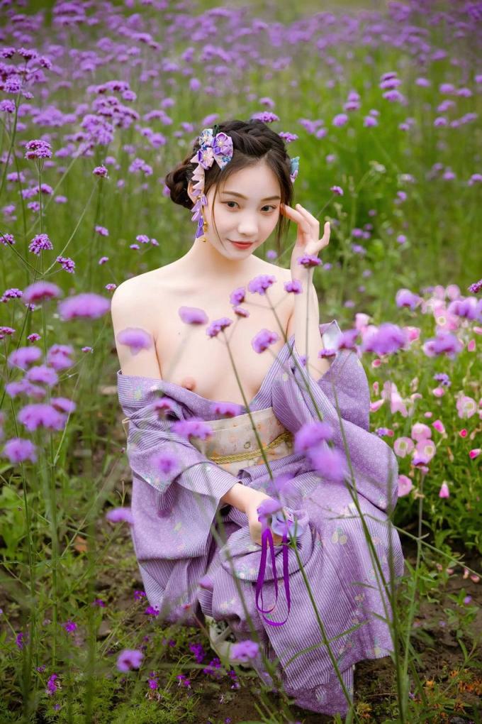 【套圖x28】陳妮妮微密圈開檔絲襪[37P]
