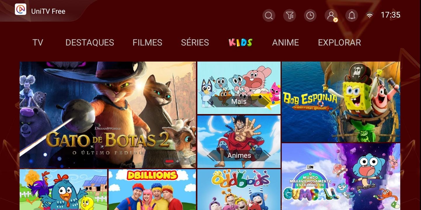 UniTV Interface 2