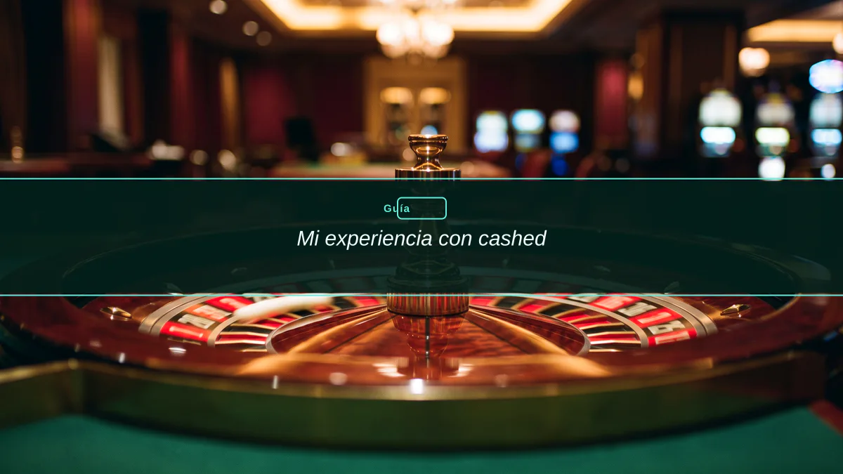 Mi experiencia con cashed