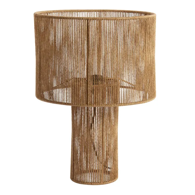 Lampe de table Lavatera – Jute naturel