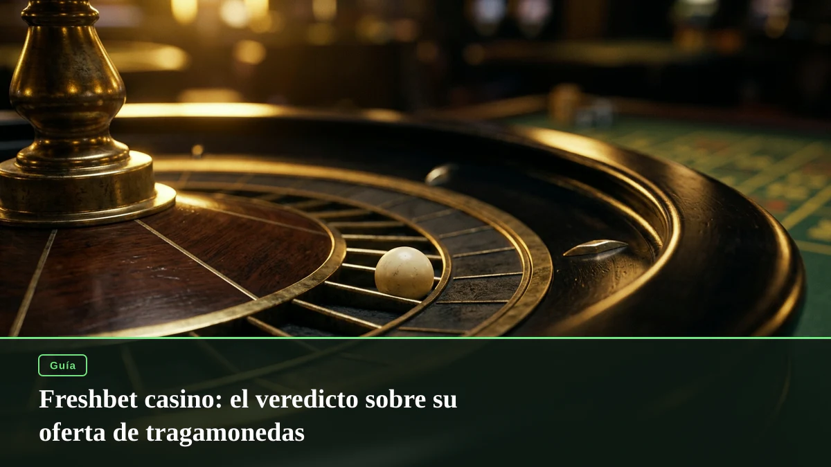 Freshbet casino: el veredicto sobre su oferta de tragamonedas