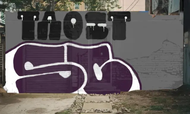 Graffiti artwork by taost