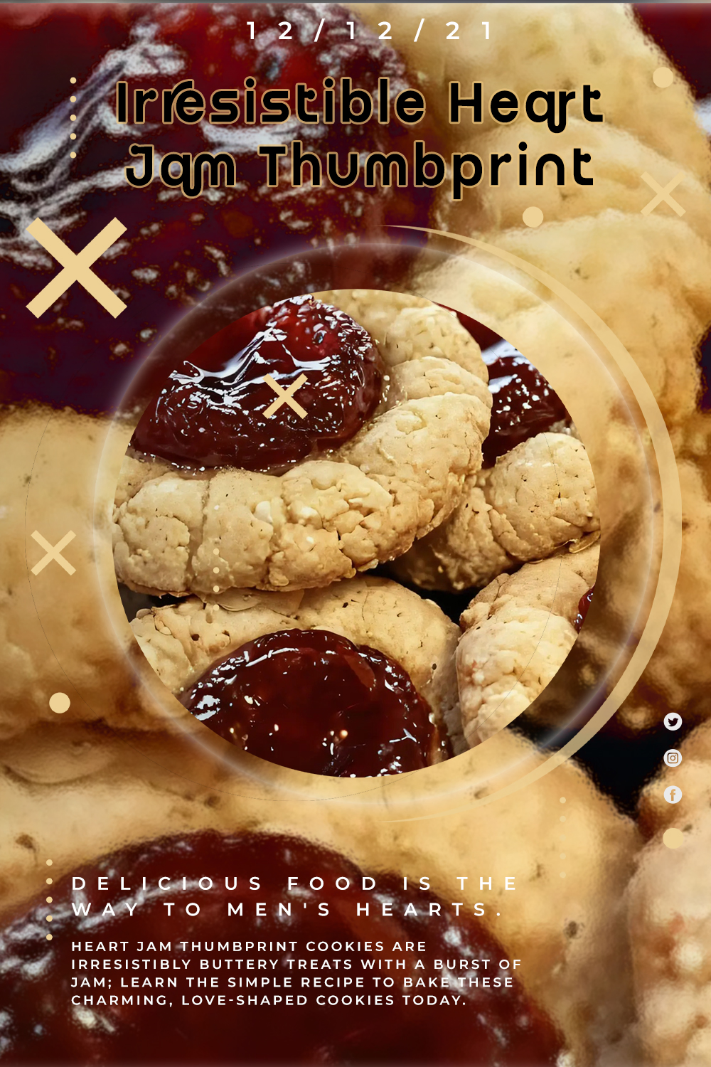 Irresistible Heart Jam Thumbprint Cookies to Treasure