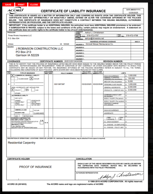 J Robinson Const Liability Ins Proof.png