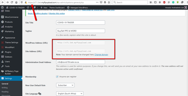 site-url-not-set-correctly