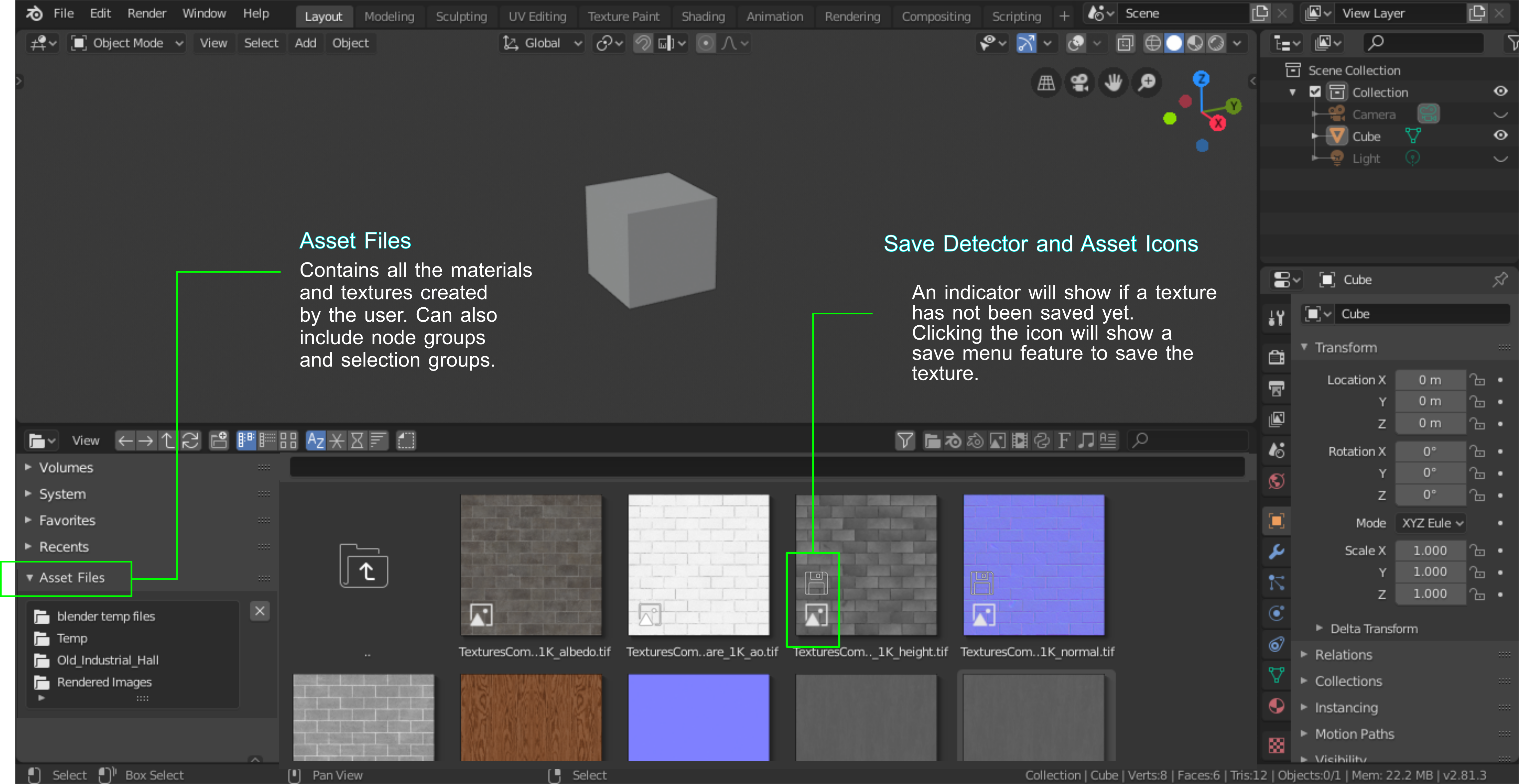 Asset-file