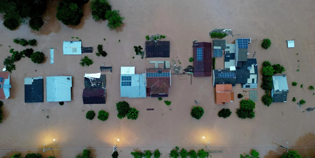 Catástrofe en el sur de Brasil: 13 muertos y casi 45 mil personas afectadas