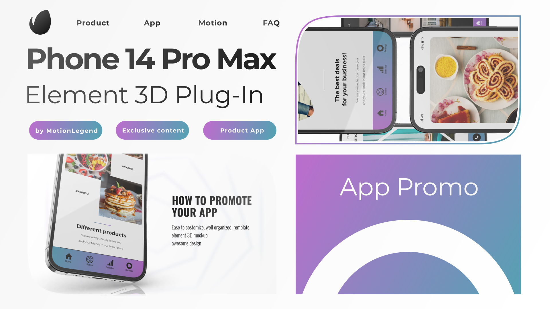 App Promo Phone 14 Pro Presentation Promotion App Promo Phone 14 Pro Presentation Promotion