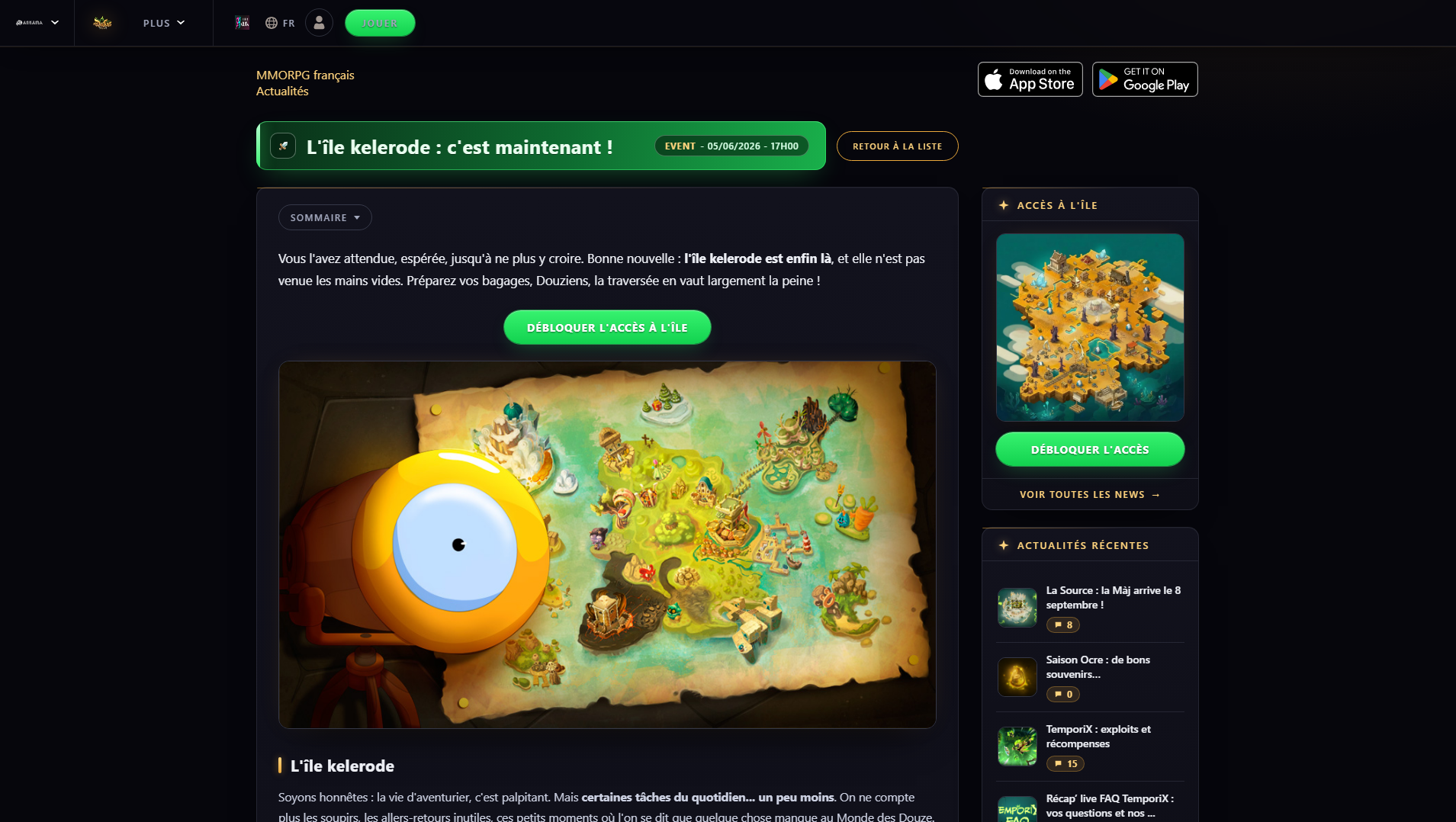 Stored capture of www-dofus-touch.com
