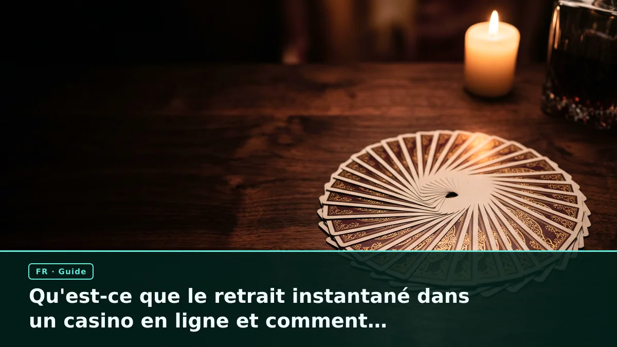 Qu'est-ce que le retrait instantané dans un casino en ligne et comment fonctionne-t-il ?