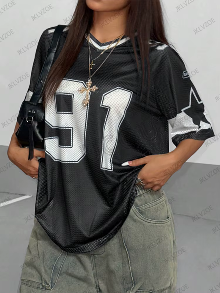 Speed 91 jersey back patchwork