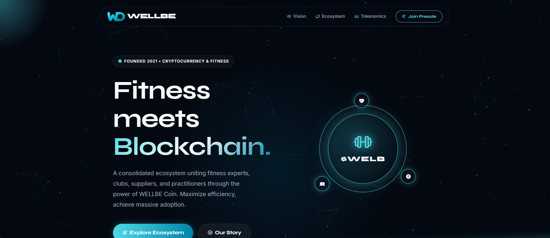 Screenshot of wellbe-coin.com
