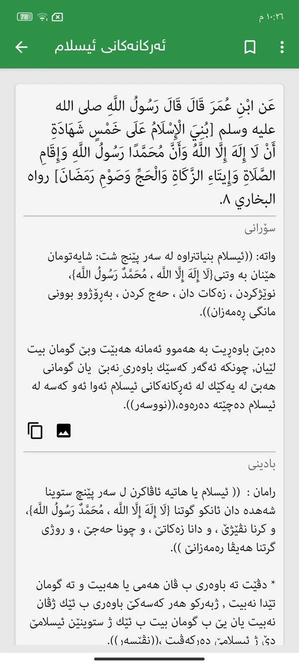وێنەی شاشەی Tafsiri Noor 23