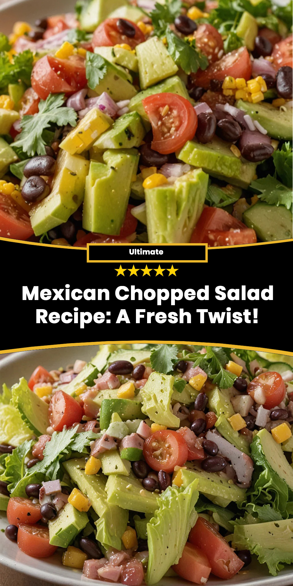 Mexican Chopped Salad Recipe: A Fresh Twist!