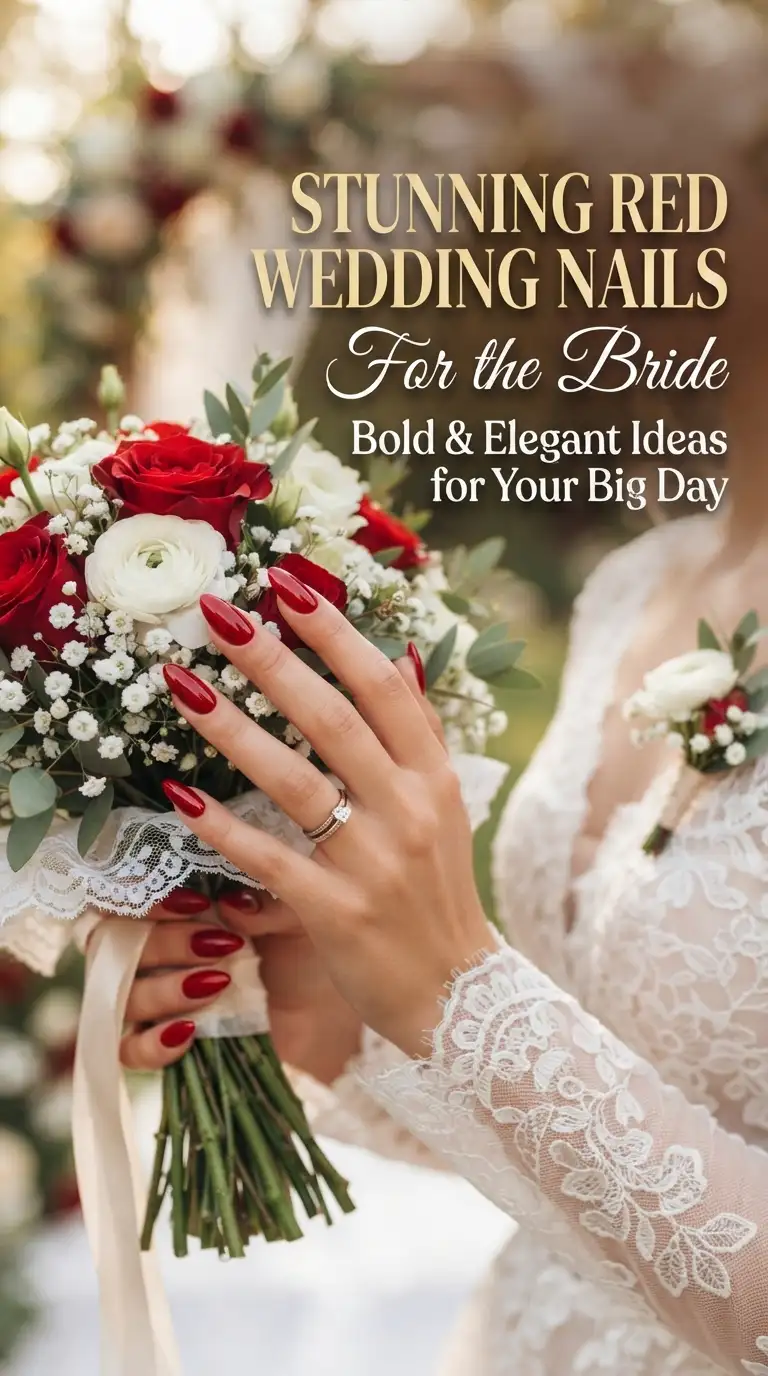 29 Stunning Red Wedding Nails for Bride: Bold and Elegant Ideas for Your Big Day 29 Stunning Red Wedding Nails for Bride: Bold and Elegant Ideas for Your Big Day