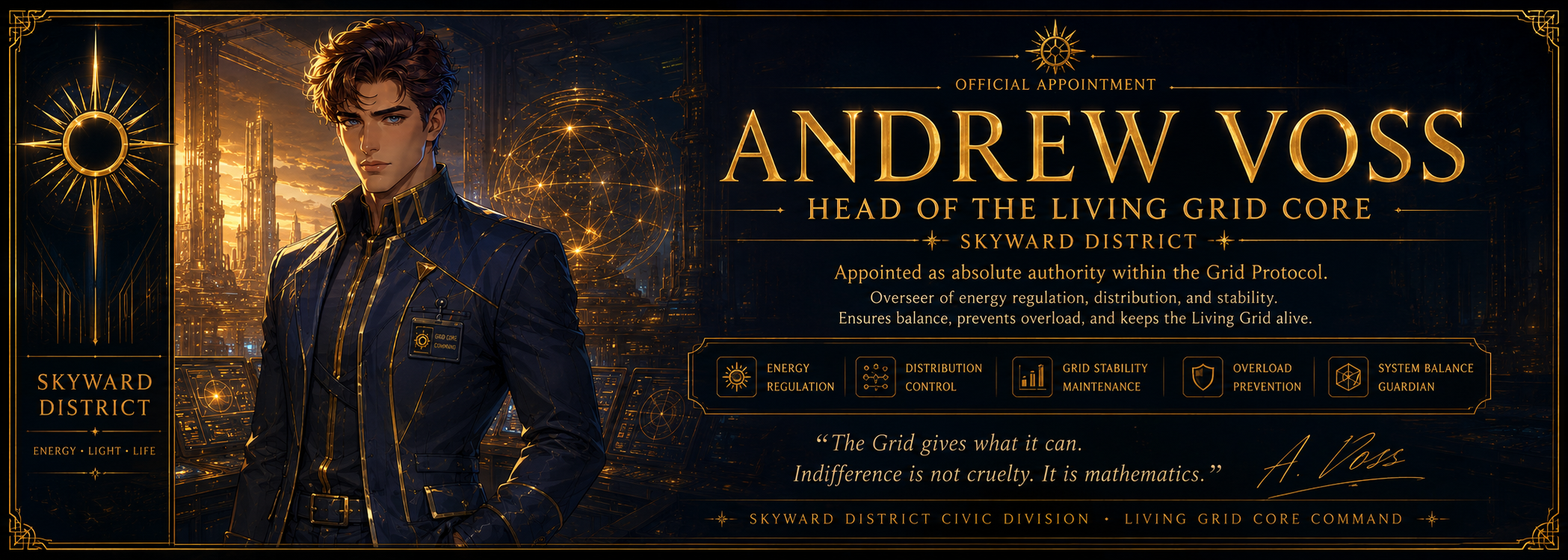 Andrew, Living Grid Core lead