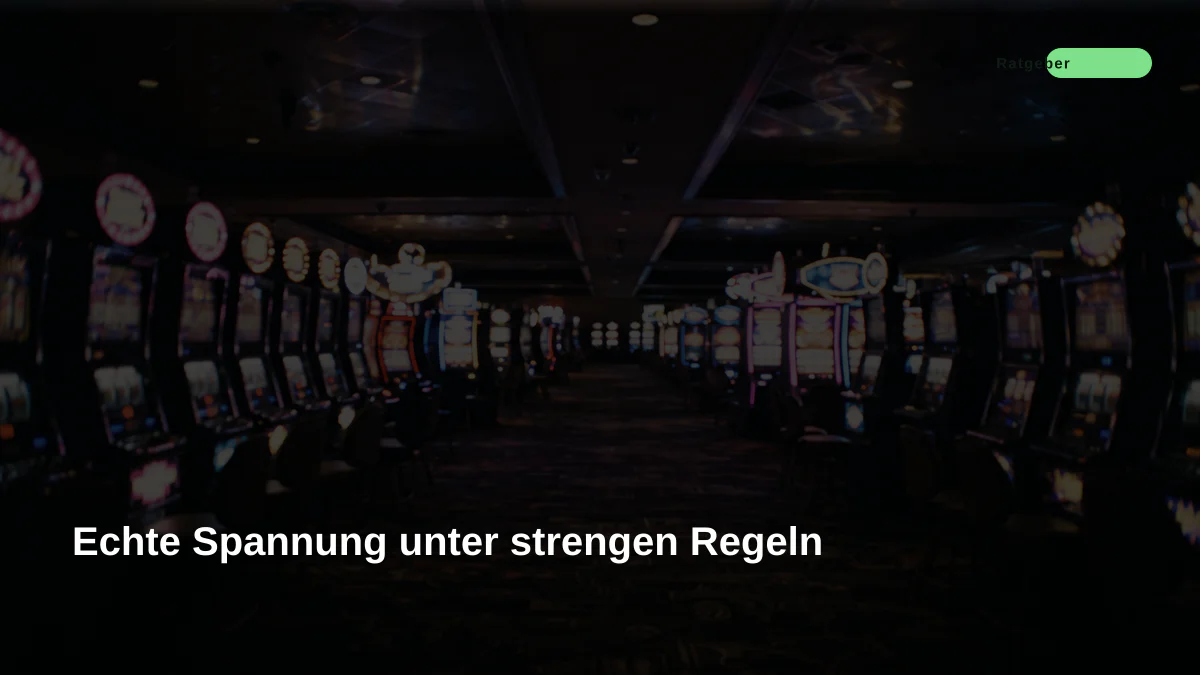 Echte Spannung unter strengen Regeln