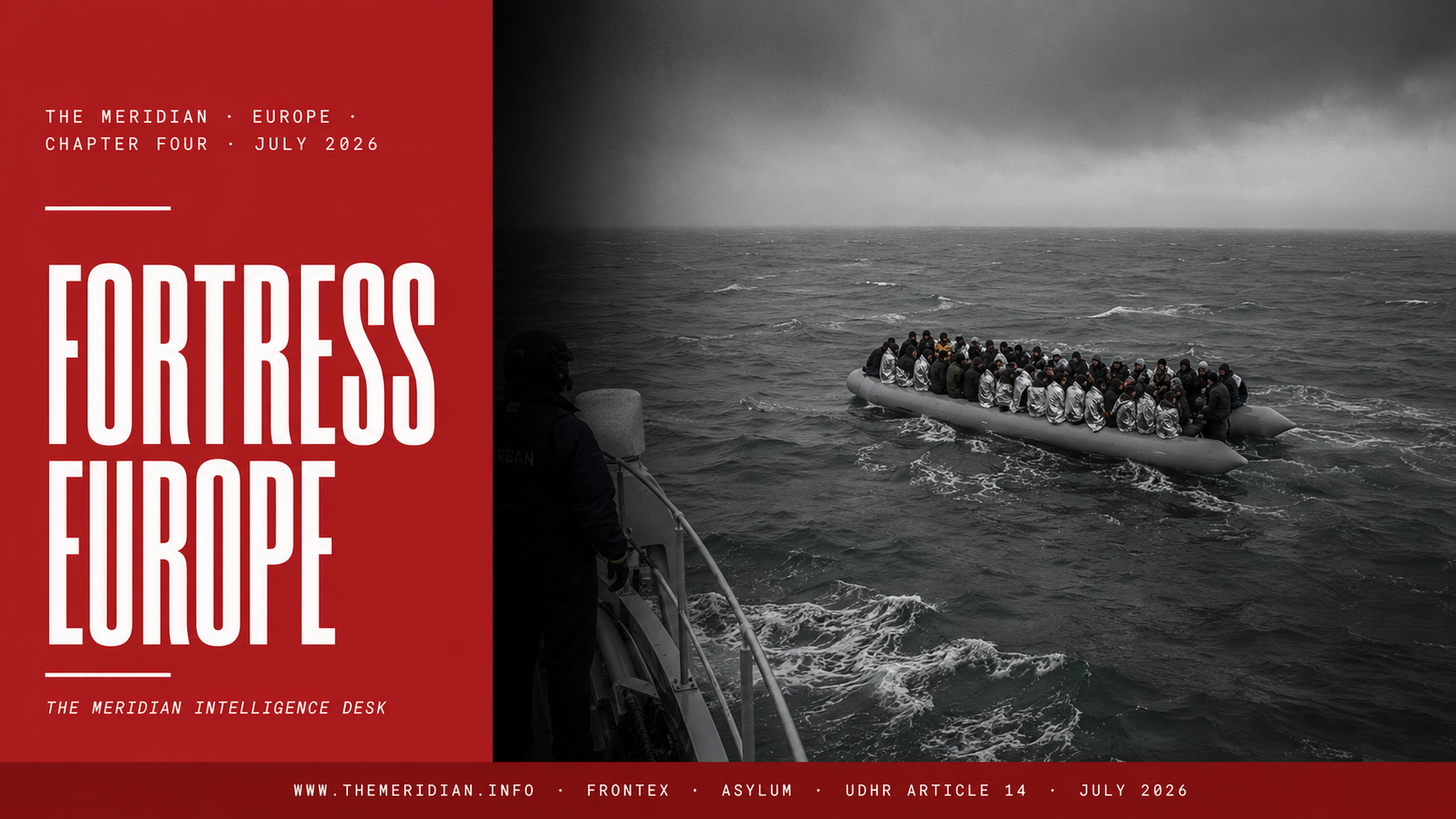 Fortress Europe Frontex Pushbacks Asylum Article 14 The Meridian July 2026