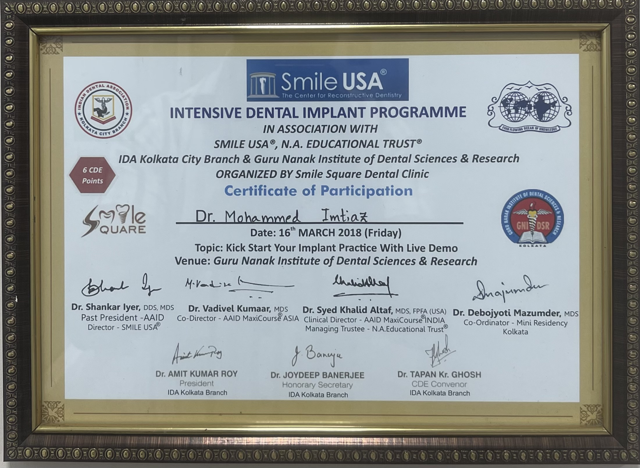 Professional Certificate