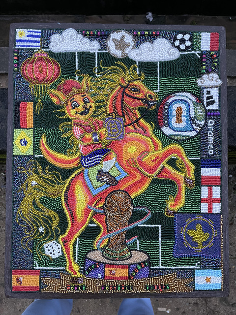 Hand-Crafted BEAD MOSAIC CRAFT