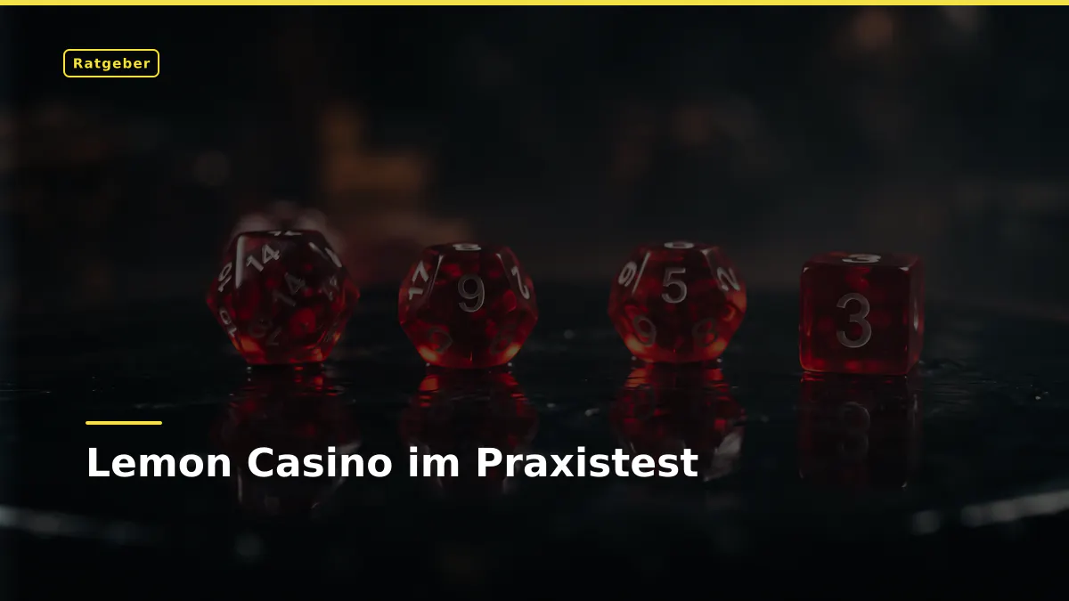 Lemon Casino im Praxistest