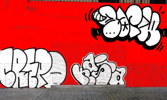 Graffiti artwork by Sark
