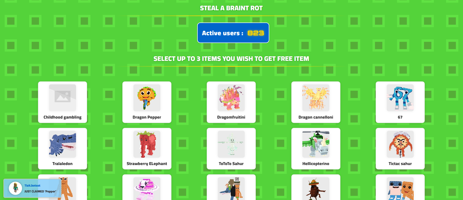 Screenshot of sttealabrainrot.blogspot.com