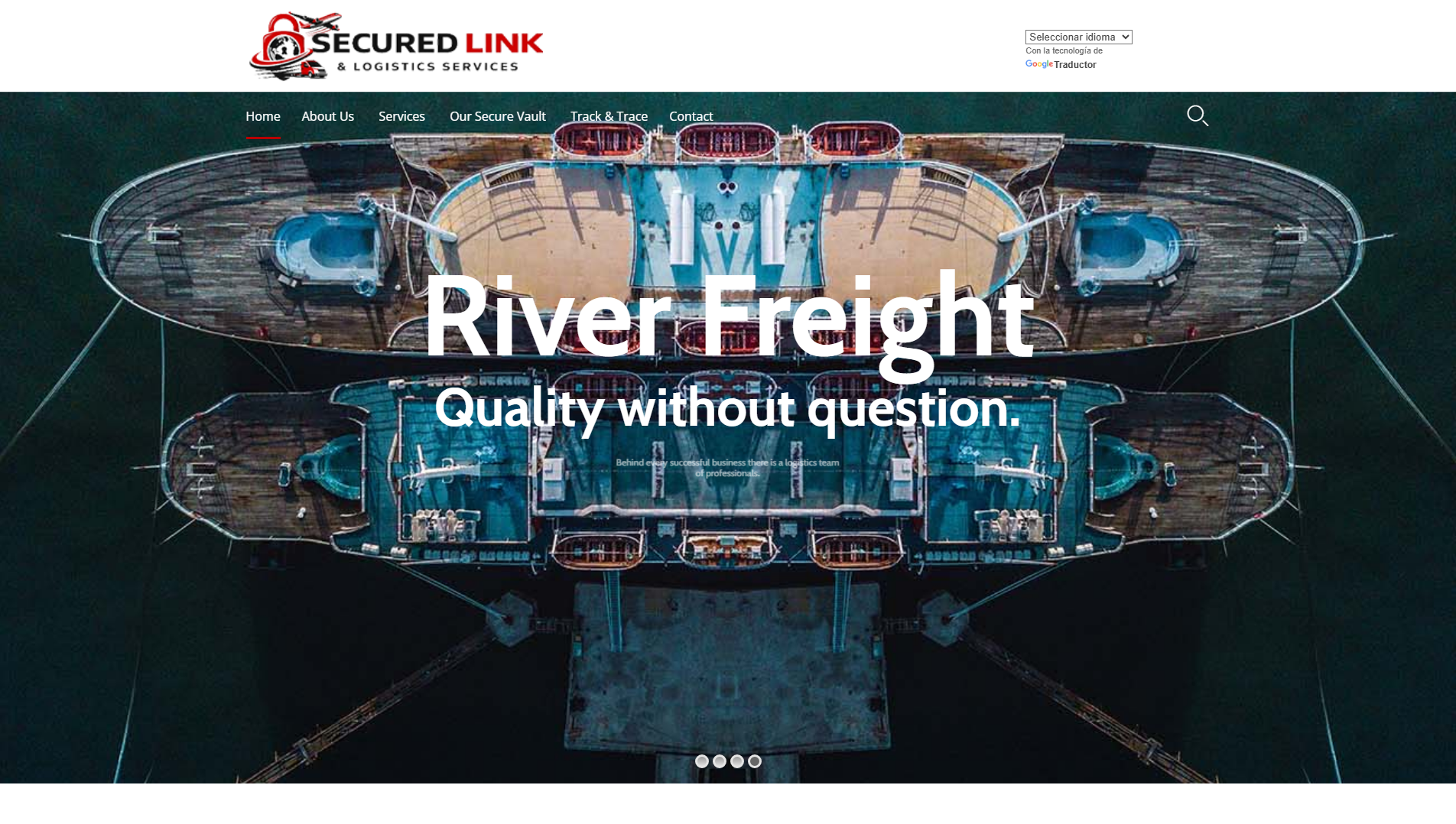 Screenshot of securedlinkexpress.com