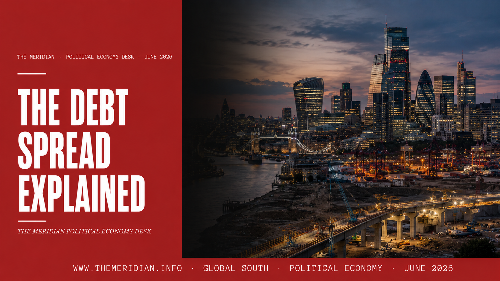 Sovereign debt spread developing nations G7 interest rates explained The Meridian Political Economy Desk