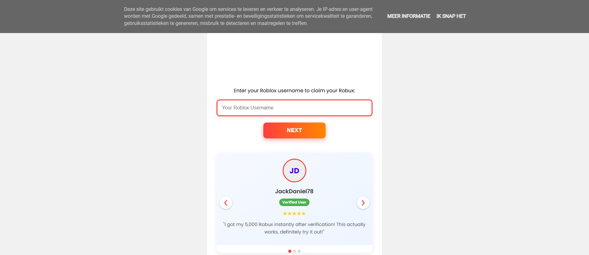 Forensic screenshot of [REDACTED] showing the phishing page layout