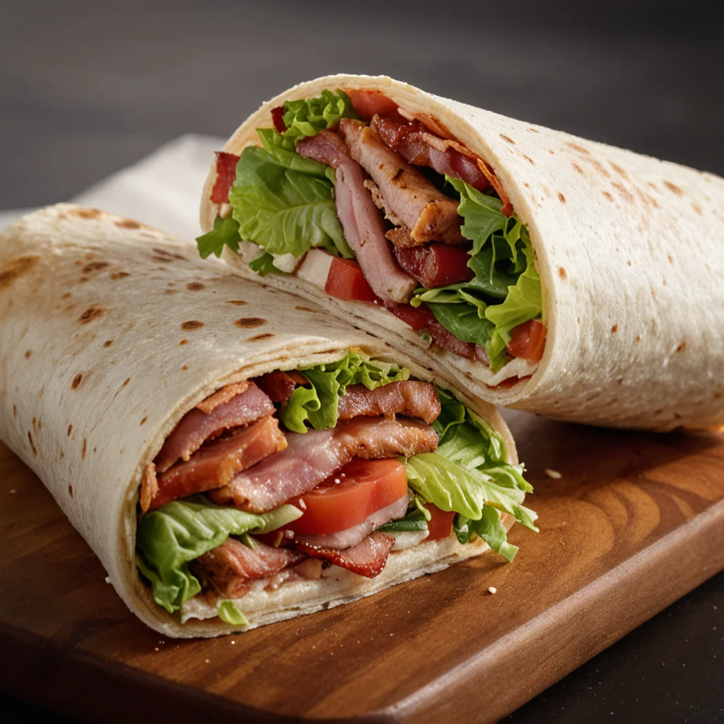 BLT Sandwich Wrap