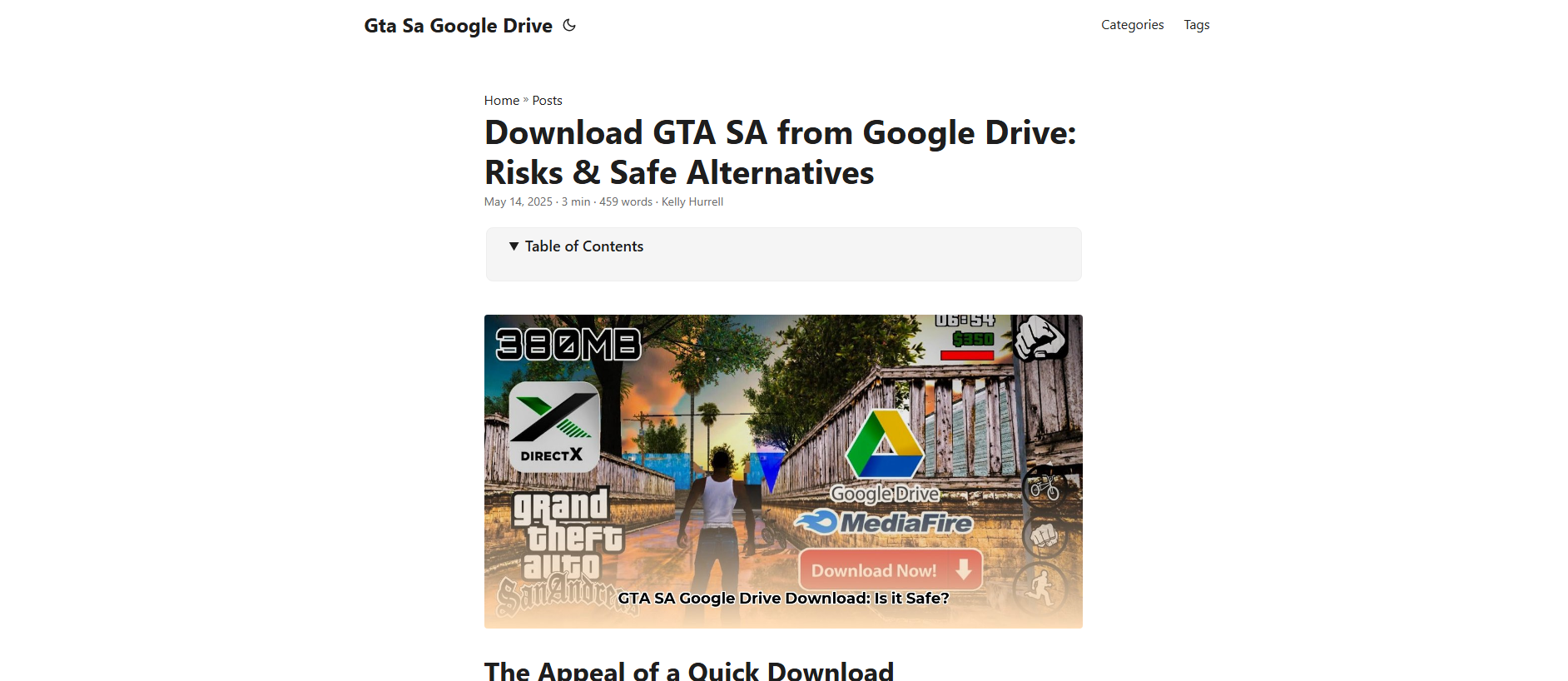 Stored capture of gta-sa-google-drive.pages.dev