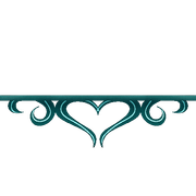Page Break | Cyan Heart Design
