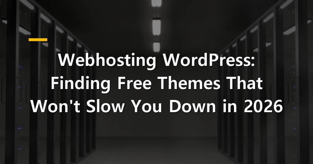 Laptop showing WordPress dashboard with a fast, modern theme